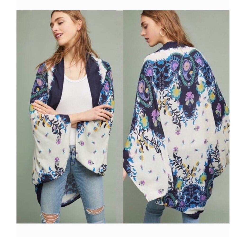 Anthropologie Metamorphosis Kimono Women's One Size Coverup